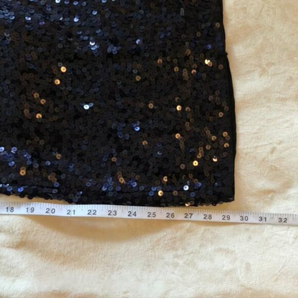 Le Chateau Sequin Jersey Mini Dress - Size Small - Picture 7 of 8